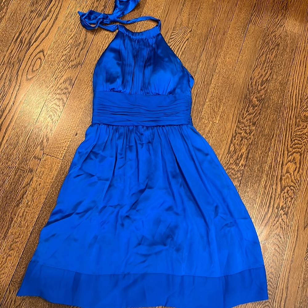 Satin Halter Dress